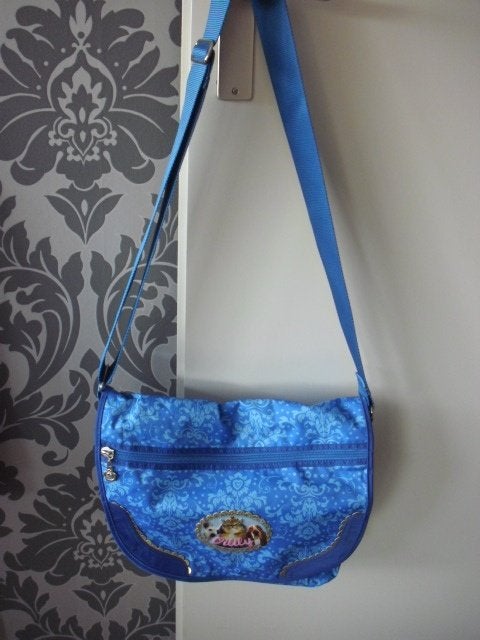 Blauw Oilily-Schoudertas, Sieraden, Tassen en Uiterlijk, Tassen | Schoudertassen, Verzenden, Nieuw, Blauw, Oilily