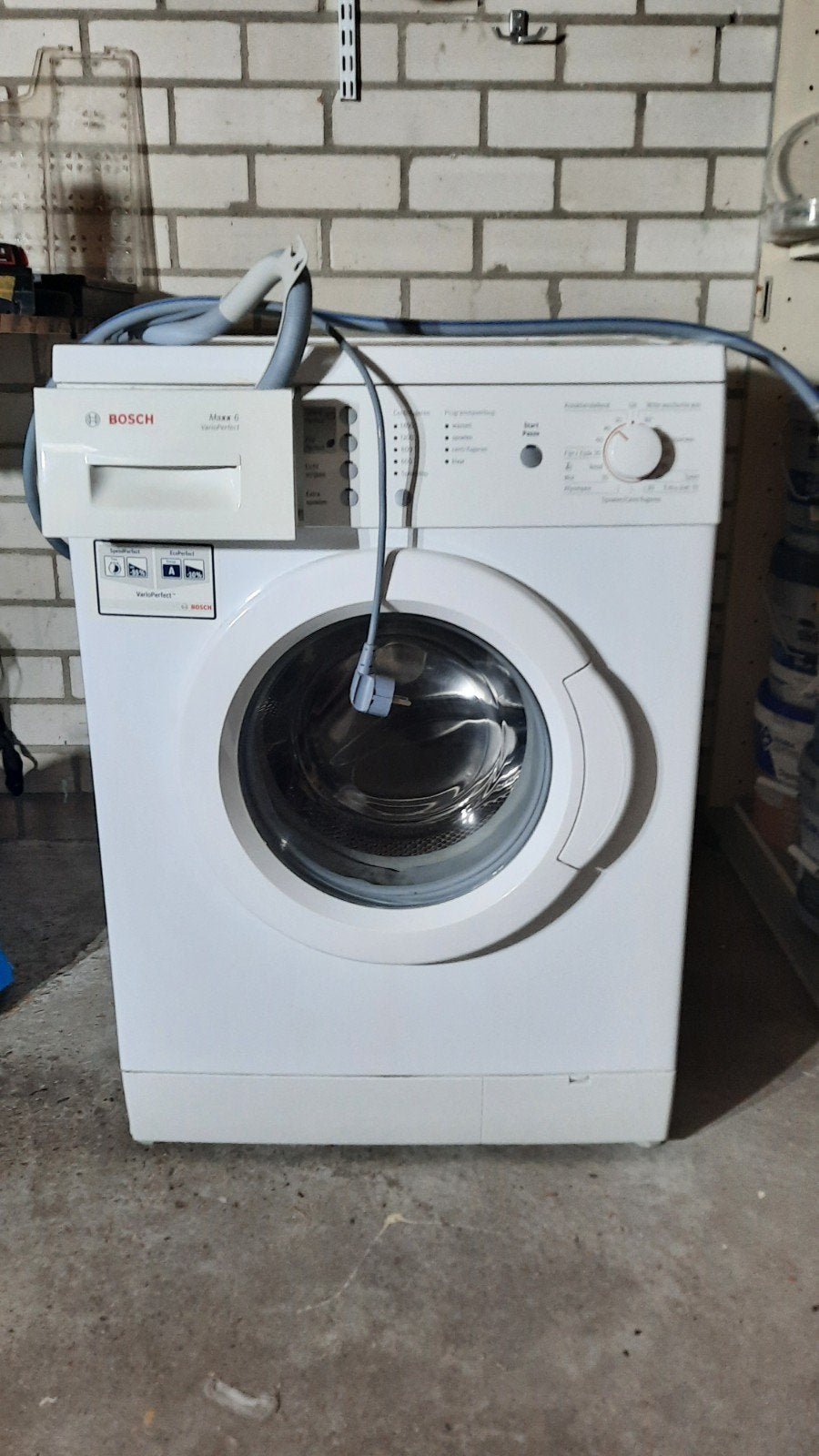 Bosch Maxx 6 VarioPerfect Wasmachine -, Witgoed en Apparatuur, 6 tot 8 kg, Ophalen, 1200 tot 1600 toeren, 85 tot 90 cm