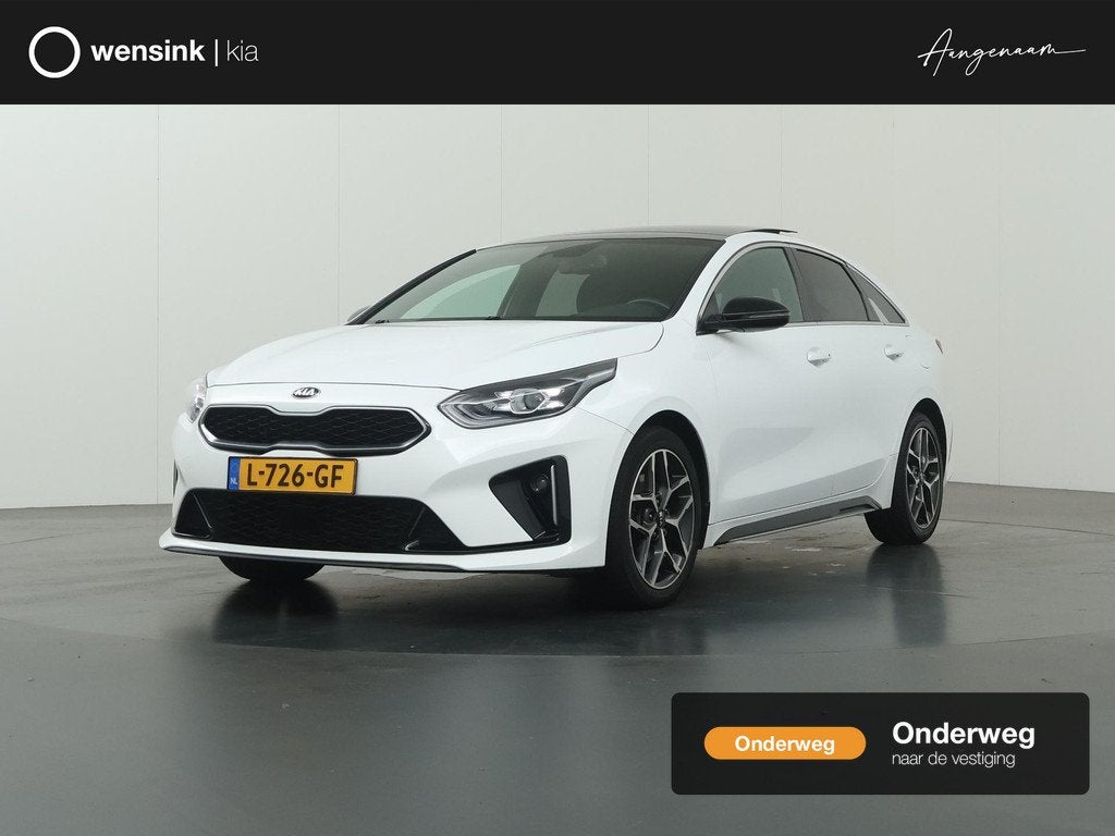 Kia ProCeed 1.0 T-GDi GT-Line | Navigatie | Panoramadak | Pa, Auto's, Kia, Voorwielaandrijving, Gebruikt, Wit, Handgeschakeld