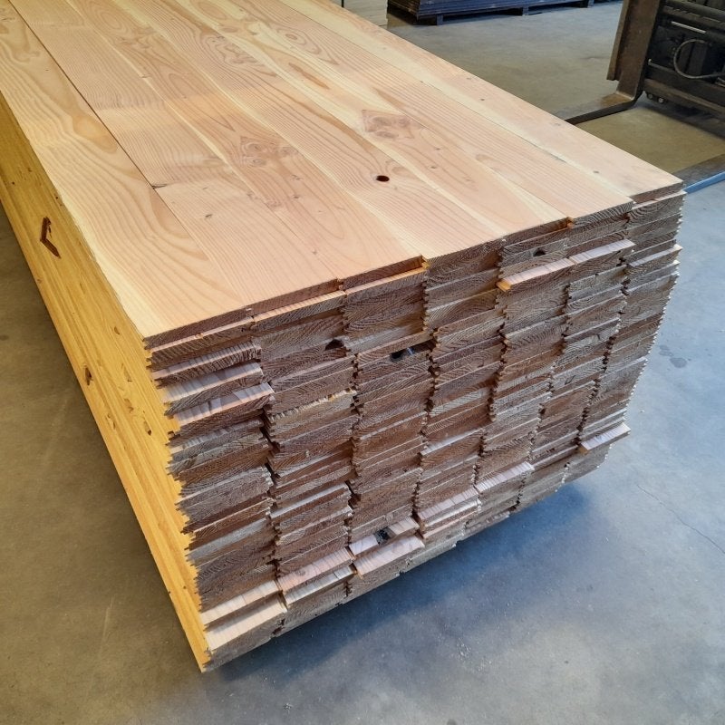 Douglas dakbeschot, mes- en groefplanken, vellingdelen hout, Ophalen, Nieuw, 250 cm of meer, Planken