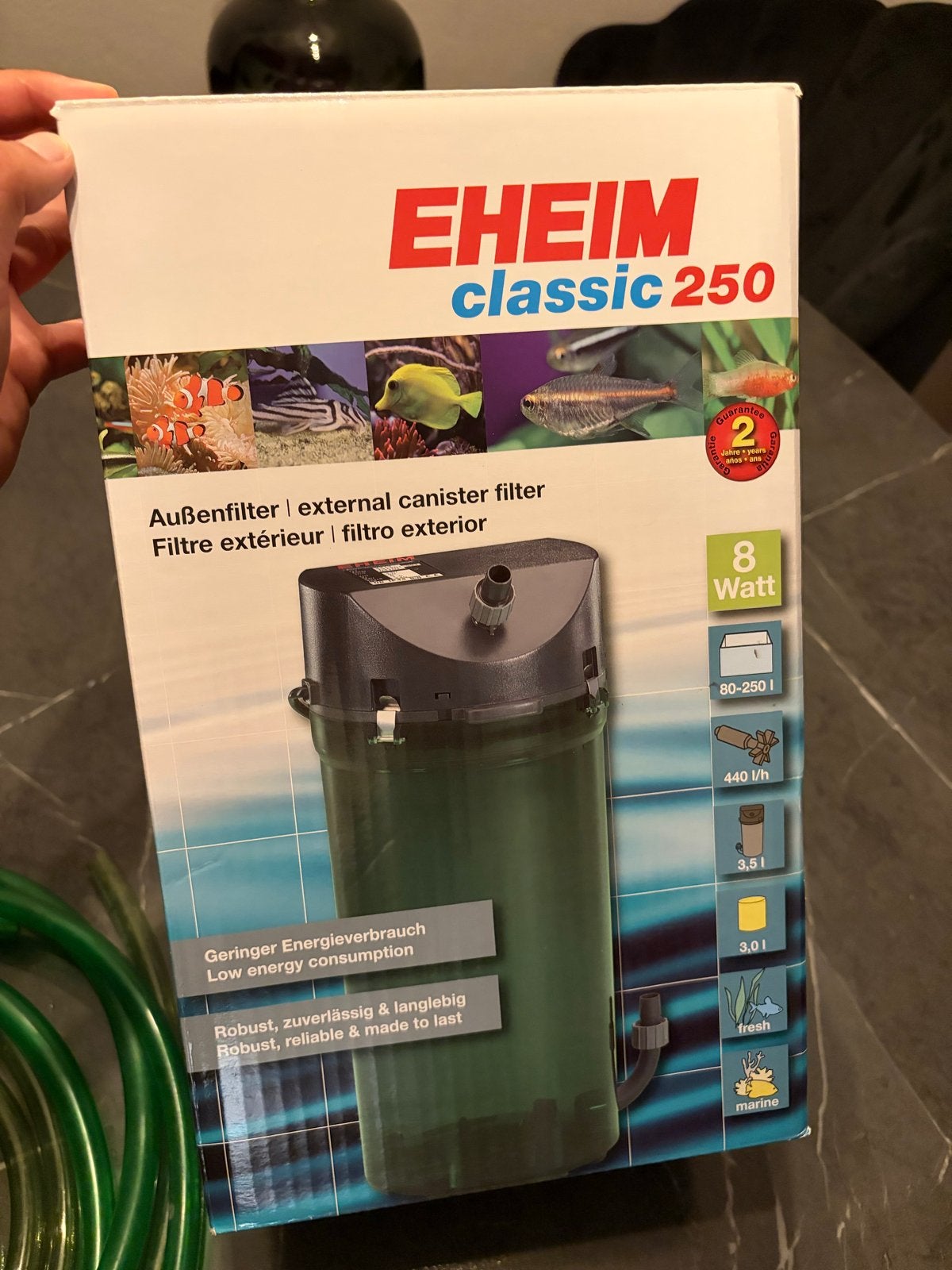 aquarium pomp, Dieren en Toebehoren, Ophalen, Inclusief slangen, Zo goed als nieuw, Eheim