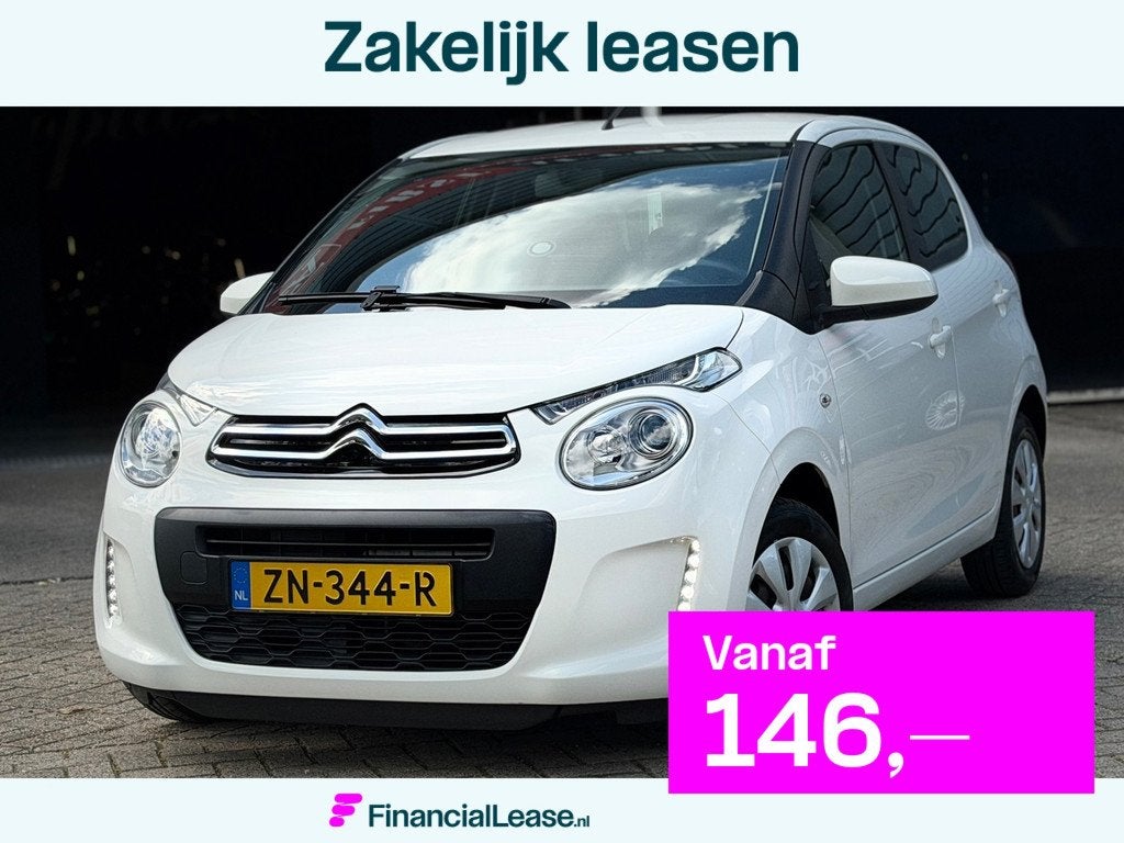 Citroen C1 1.0 VTi Feel 5-DEURS AIRCO/CRUISE/ISOFIX | KEURIG, Voorwielaandrijving, Stof, Gebruikt, C1