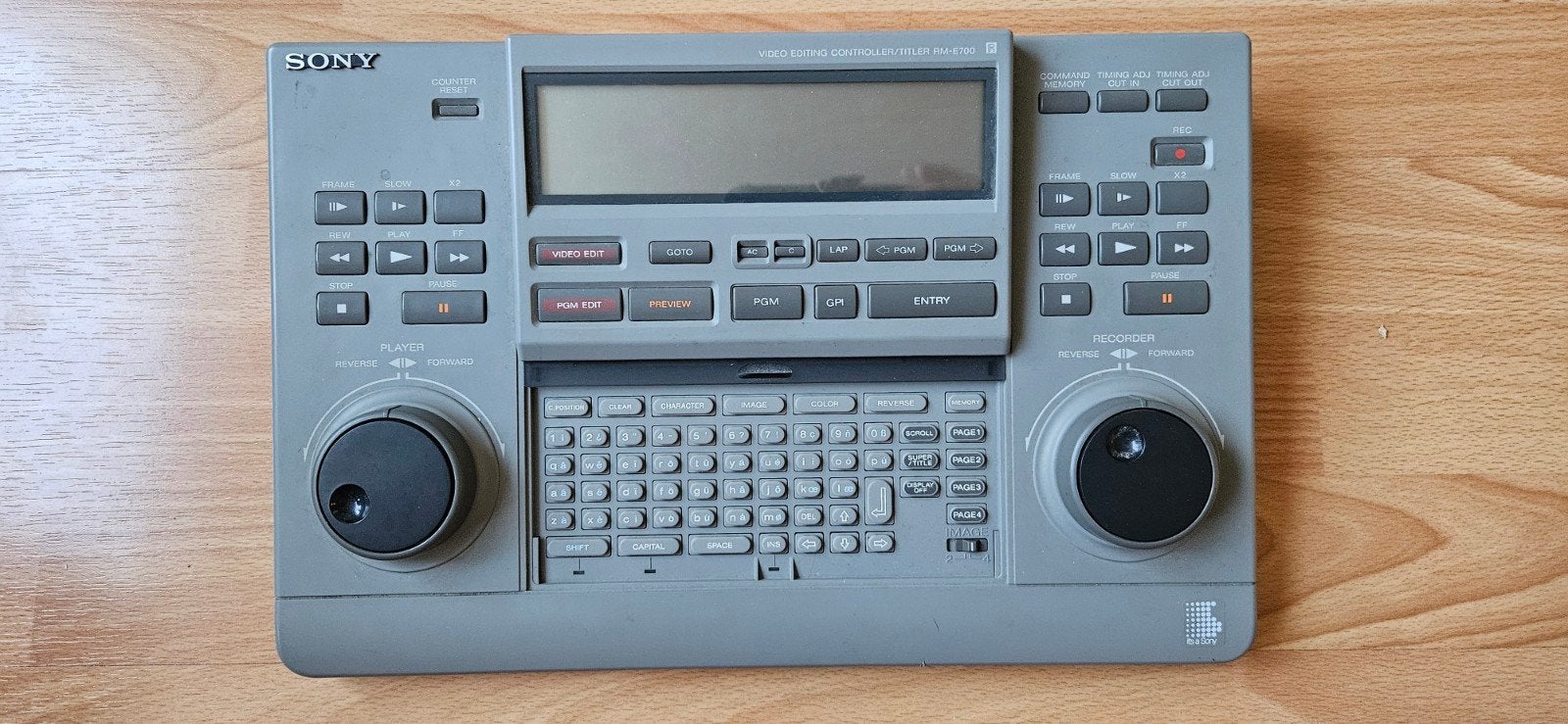 Sony RM-700 Video Editing Controler, Ophalen of Verzenden, Video