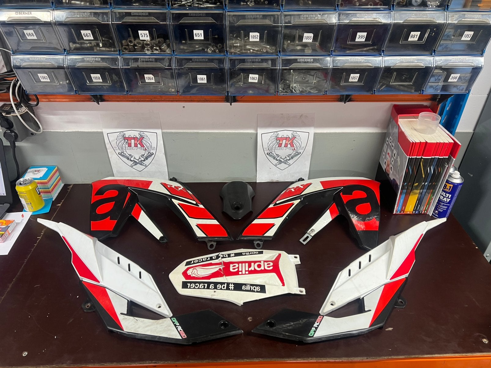 Aprilia sx/rx kappenset, Gebruikt, Kappenset, Ophalen of Verzenden, Tot 2018