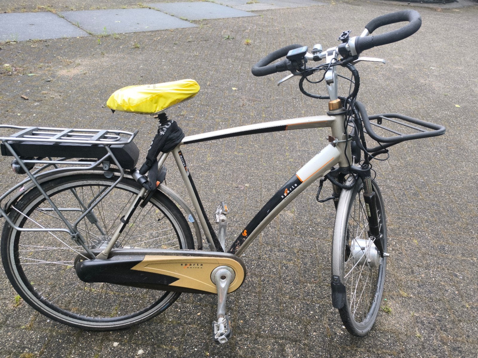 Elektrische fiets sparta emotion c3 heren, 55 tot 59 cm, Ophalen, Gebruikt, Sparta