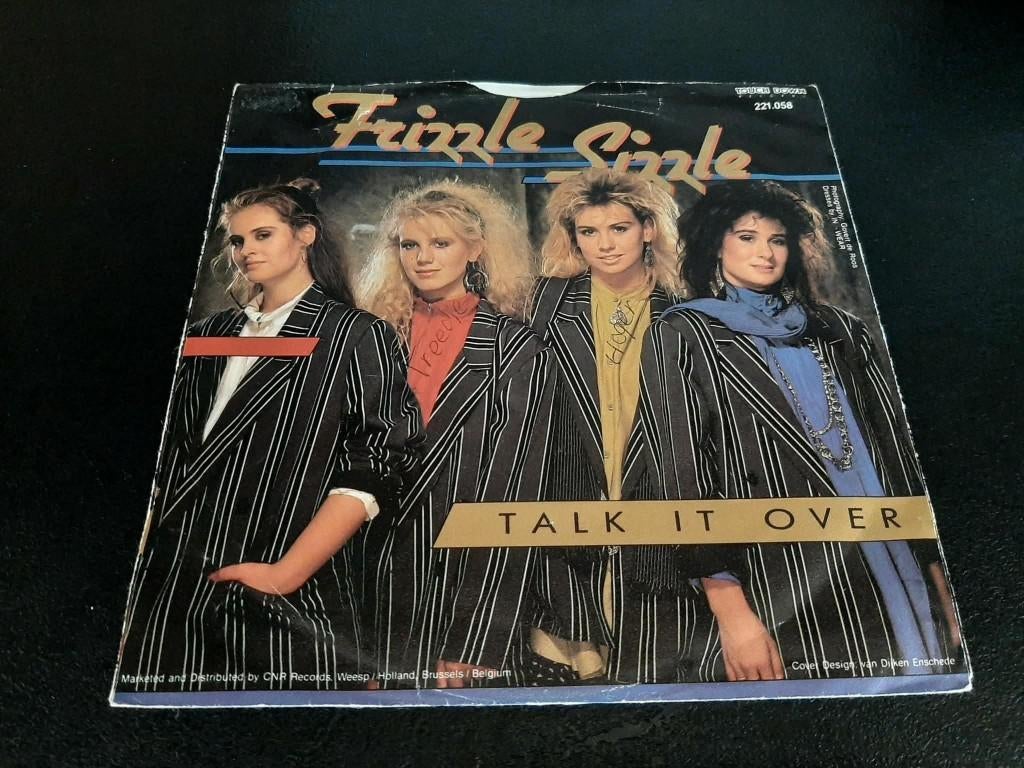 Frizzle Sizzle: Talk it over!, Gebruikt, 7 inch, Single, Ophalen of Verzenden