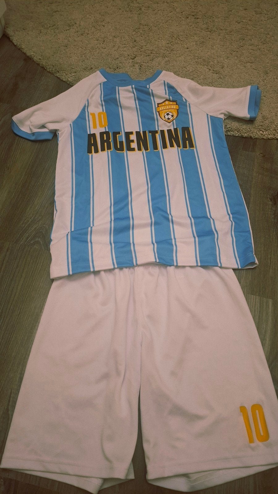 Voetbalset shirt & short jongens en meisjes H&M maat 158/164, Jongen of Meisje, H&M, Ophalen of Verzenden, Zo goed als nieuw