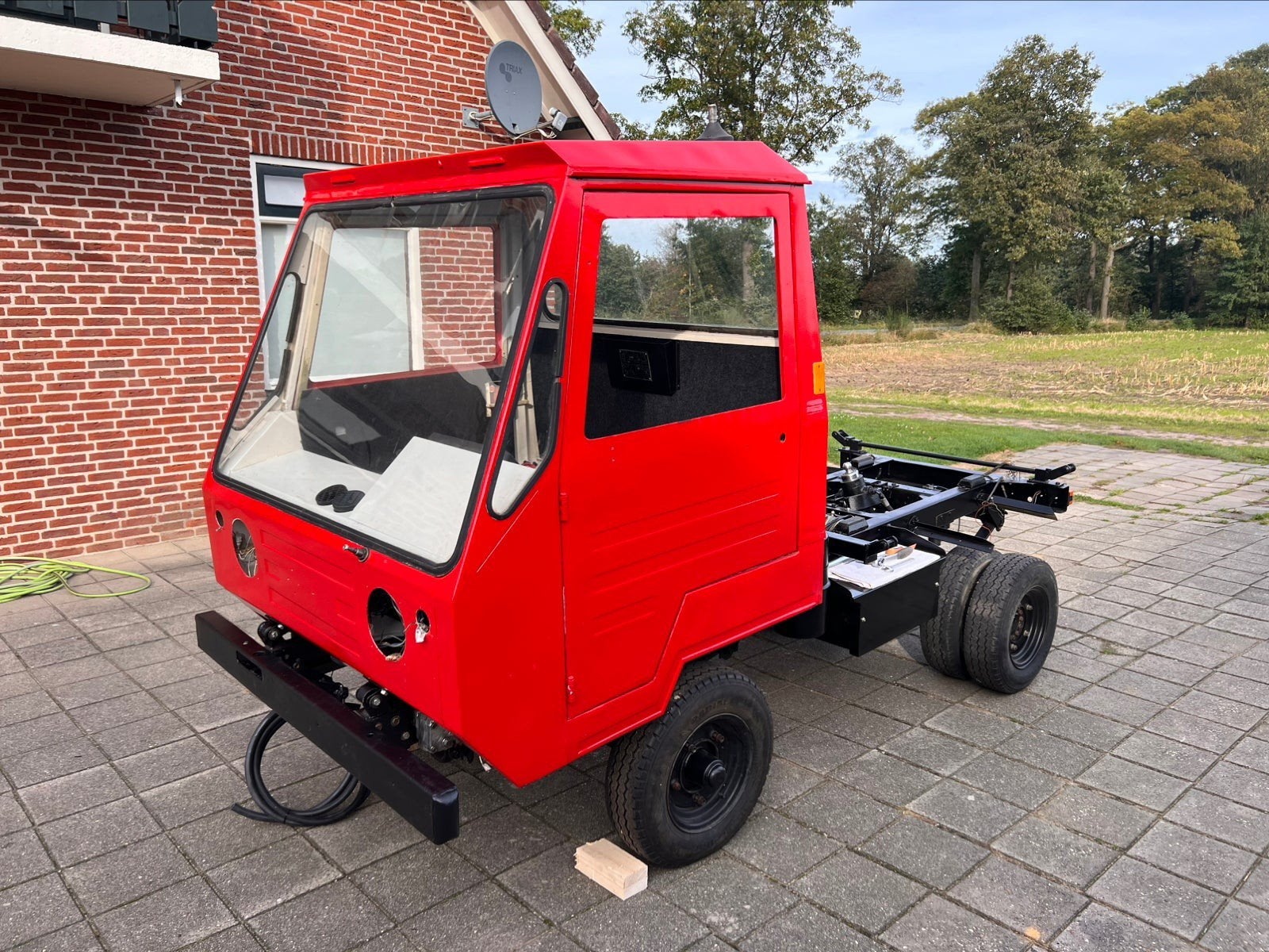 Multicar m25 opknapper, Ophalen, Gebruikt