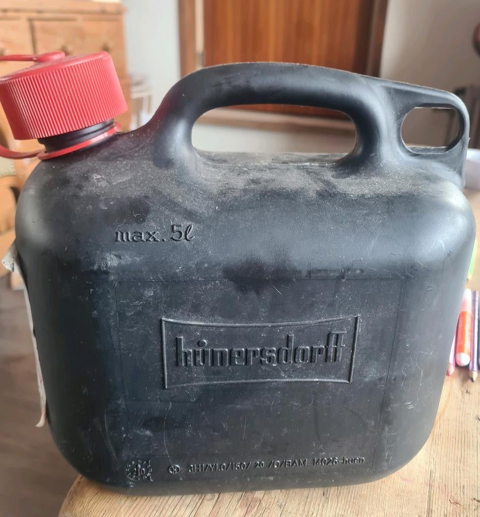 Hunersdorff 5 liter brandstof jerrycan, Ophalen of Verzenden, Nieuw