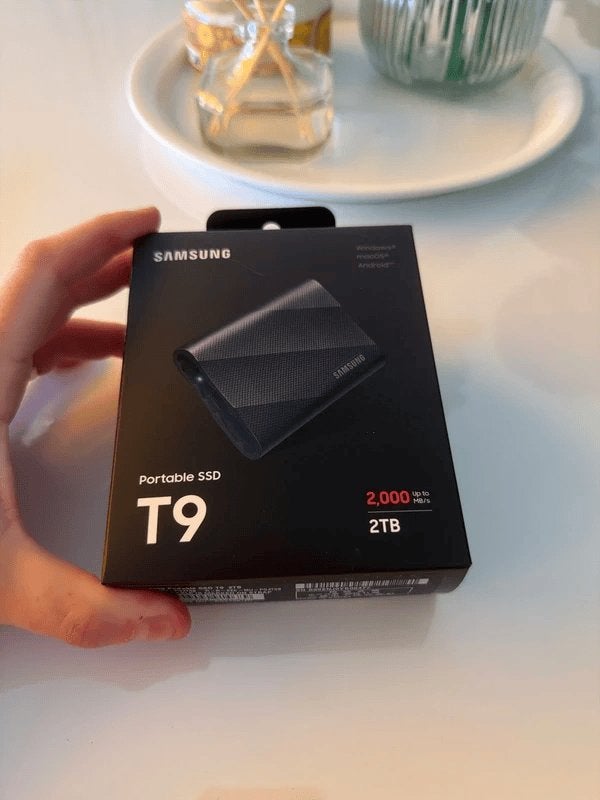 Samsung Portable SSD T9 2TB - Nieuw en Ongeopend, Computers en Software, Harde schijven, SSD, Nieuw, Ophalen of Verzenden, Samsung