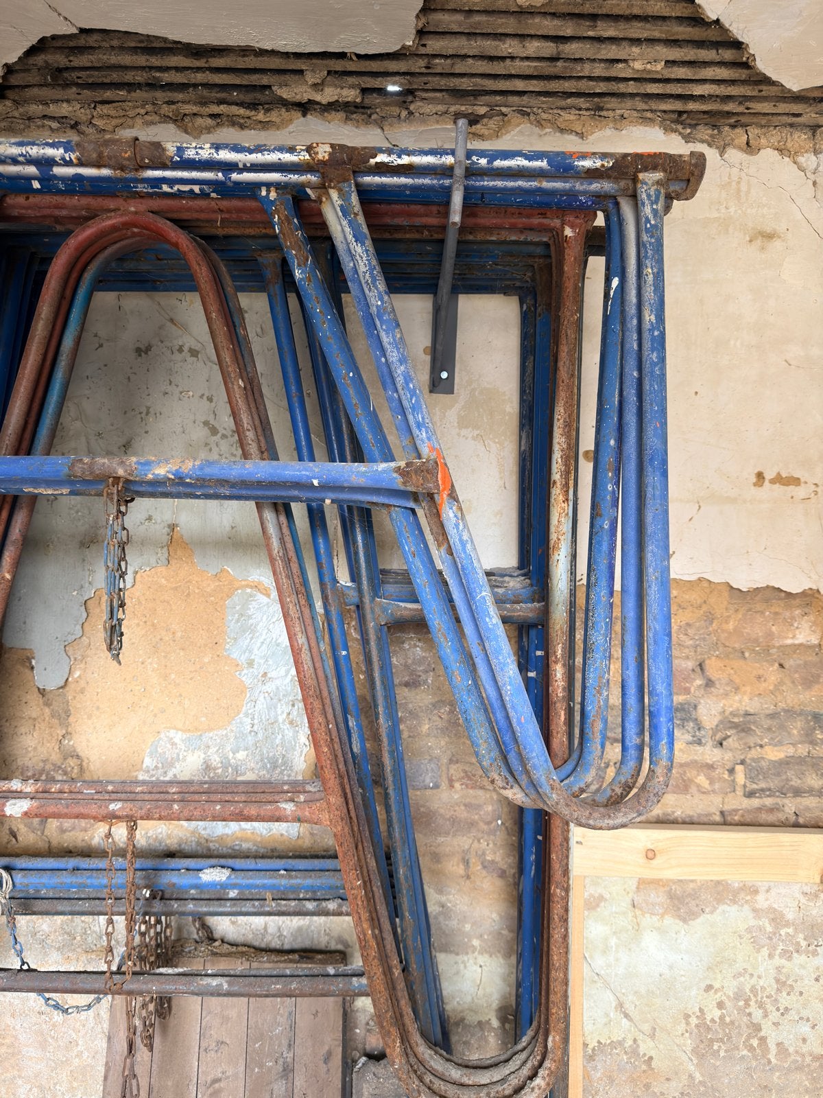 Gebruikte steigerframes - diverse maten, Doe-het-zelf en Verbouw, Steigers, Ophalen, Gebruikt, Gevelsteiger, Minder dan 2 meter
