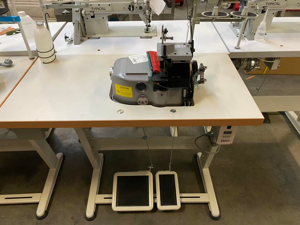 Industriele lockmachine overlock voor tapijten carpets, Overige merken, Kraft, Kraft, Nieuw