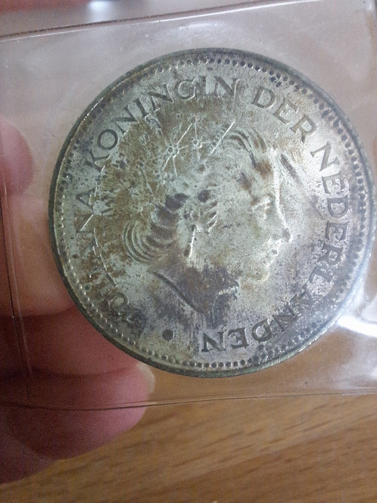 Zilveren 10 Gulden Nederland Herrijst 1945-1970, Zilver, Euro's, Ophalen of Verzenden, Koningin Wilhelmina