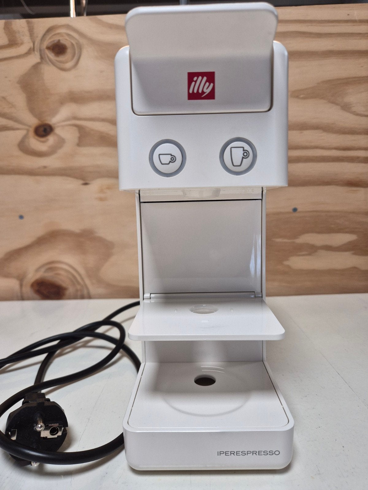 Illy Y3.3 Iperespresso capsulemachine wit, Koffiepads en cups, Espresso apparaat, Ophalen of Verzenden, Zo goed als nieuw
