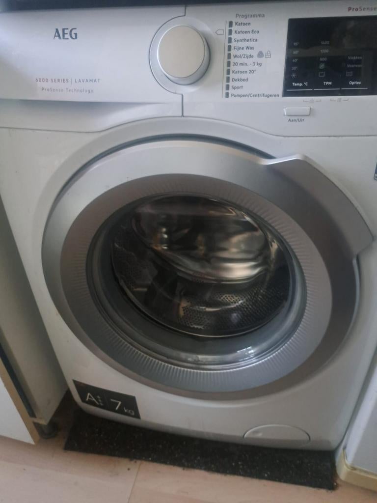 Goed werkende wasmachine, Ophalen, Gebruikt, Voorlader, 85 tot 90 cm