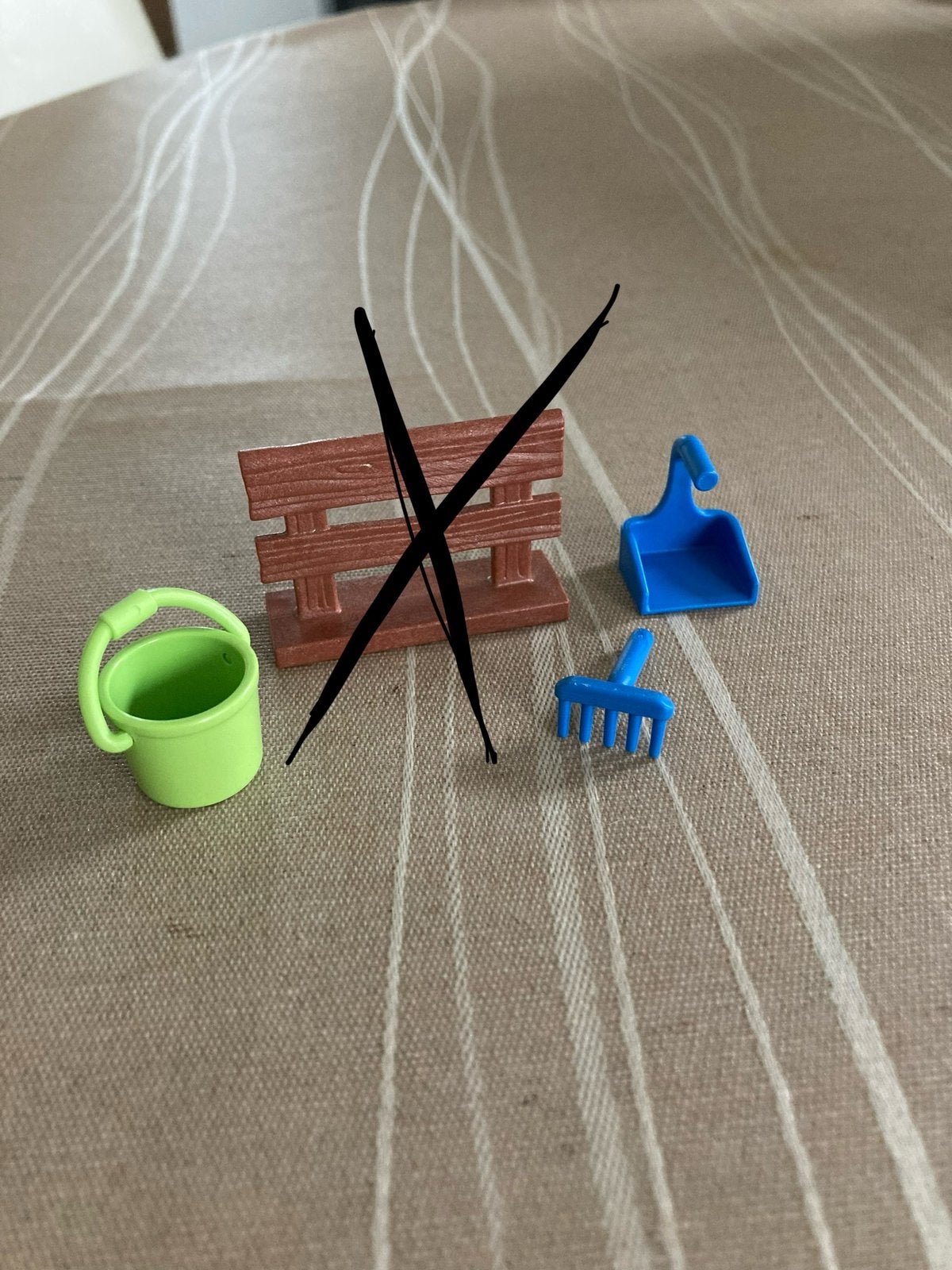 Playmobil stoffer en blik., Ophalen of Verzenden, Zo goed als nieuw