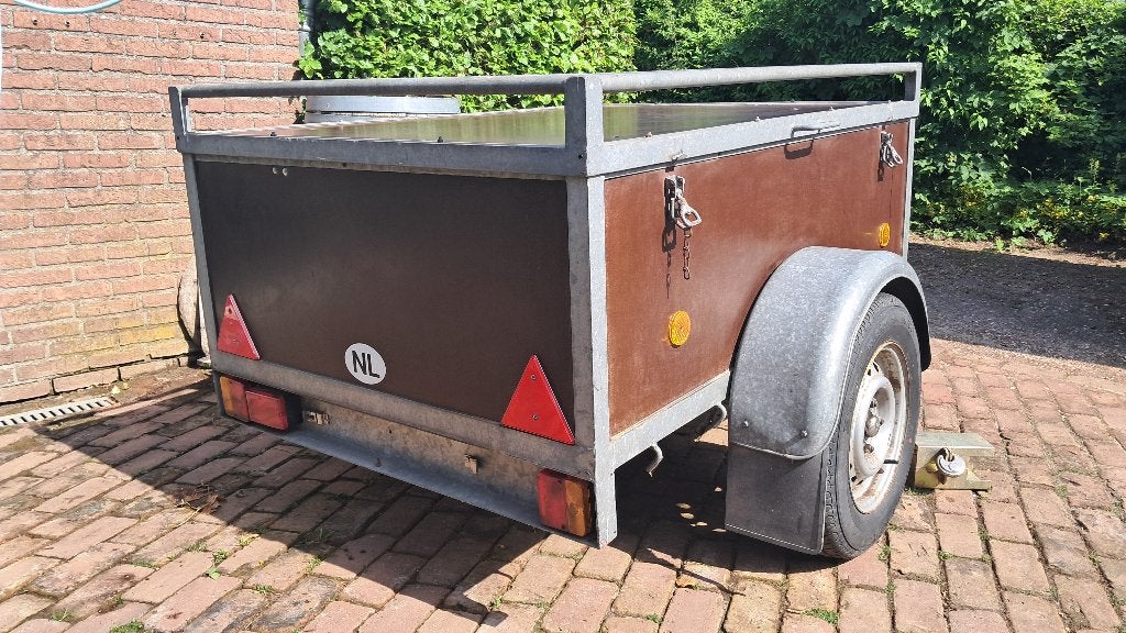 bagage aanhangwagen, Ophalen, Gebruikt