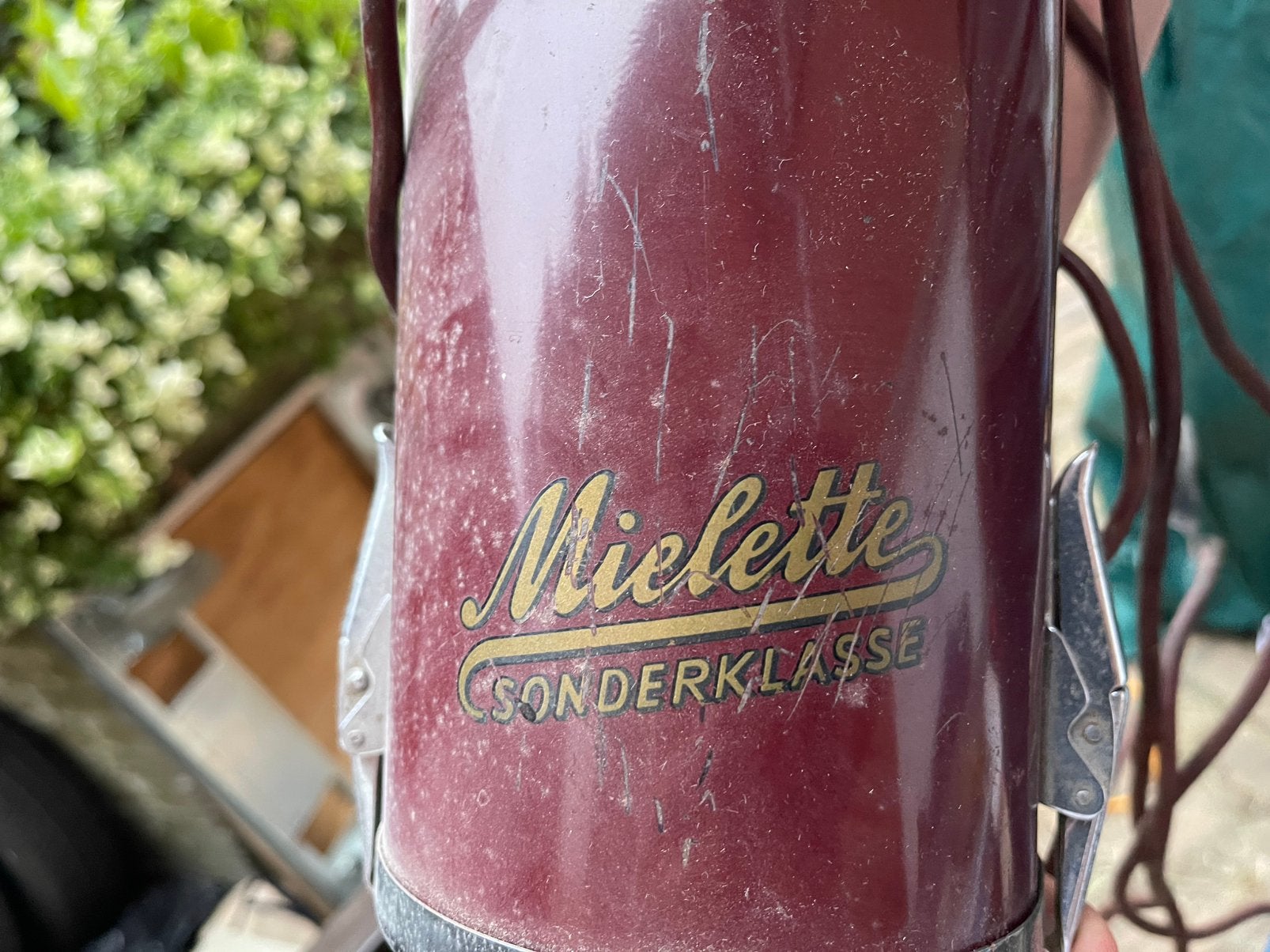 Miele sonderklasse steel stofzuiger, antiek, Ophalen of Verzenden