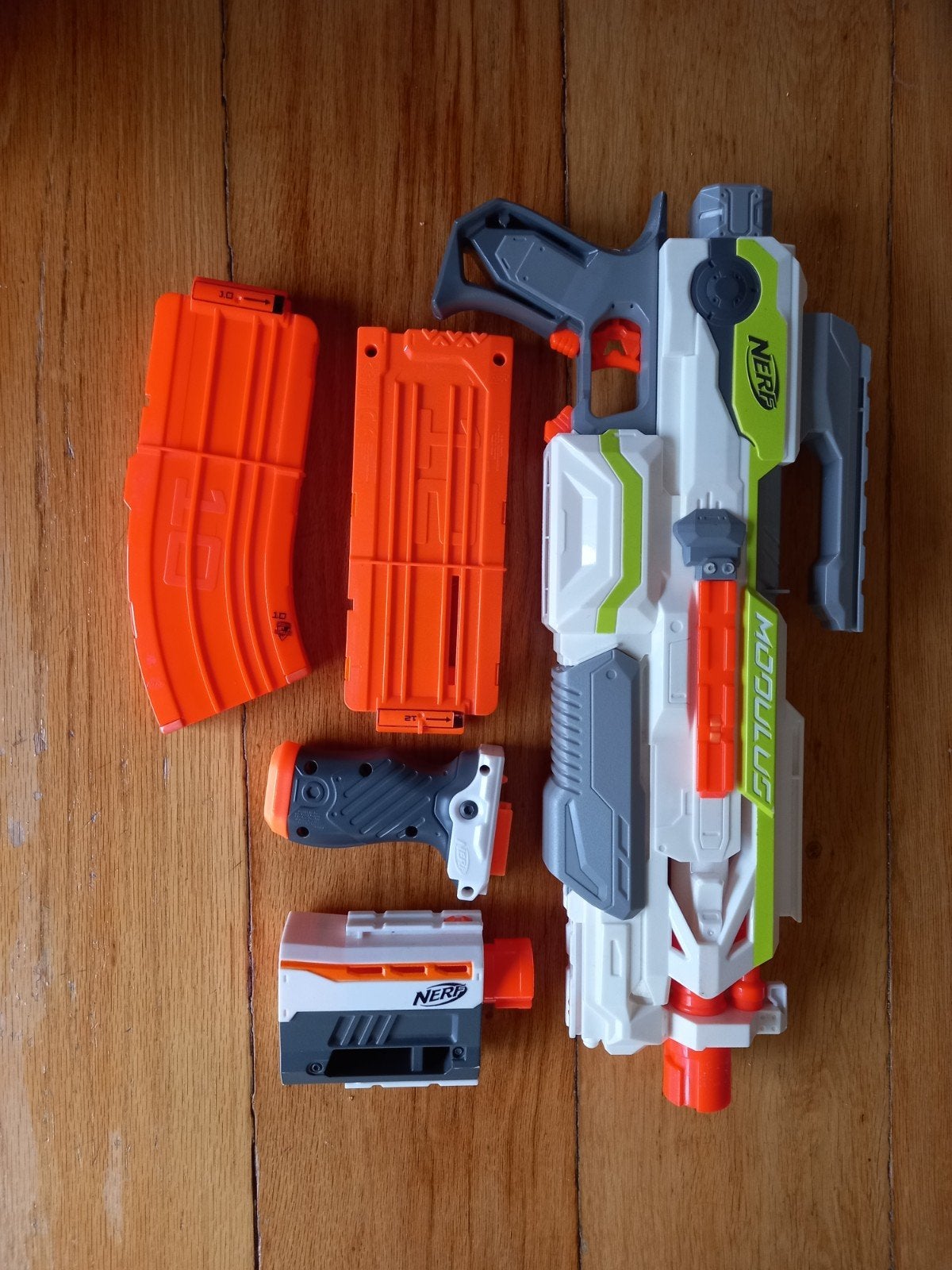 Nerf gun, Ophalen