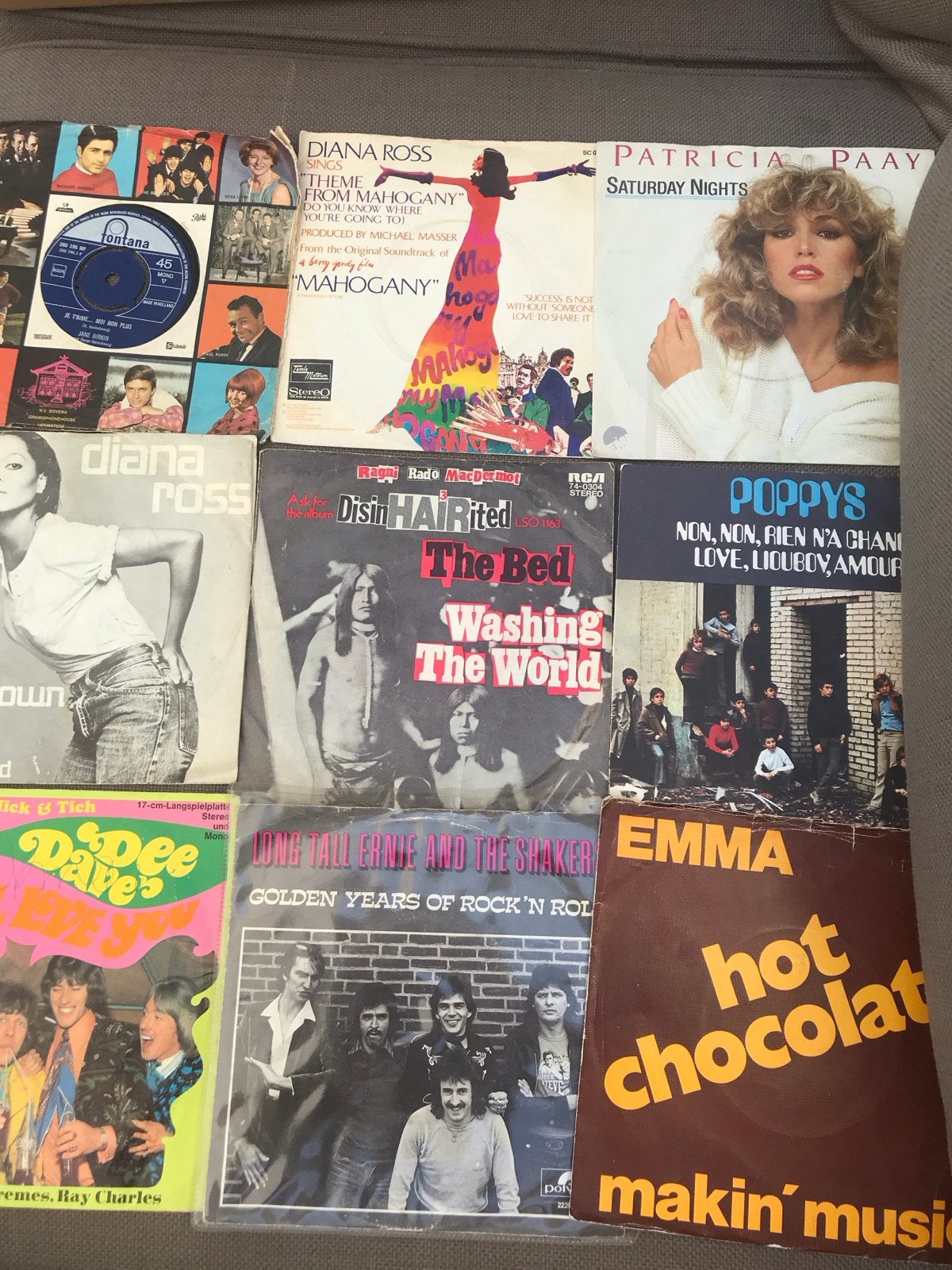 Grote collectie 7 inch singles - Pop, Rock, Soul 50 stuks, Cd's en Dvd's, Vinyl | Pop, Gebruikt, Pop, Originele persing, 7 inch