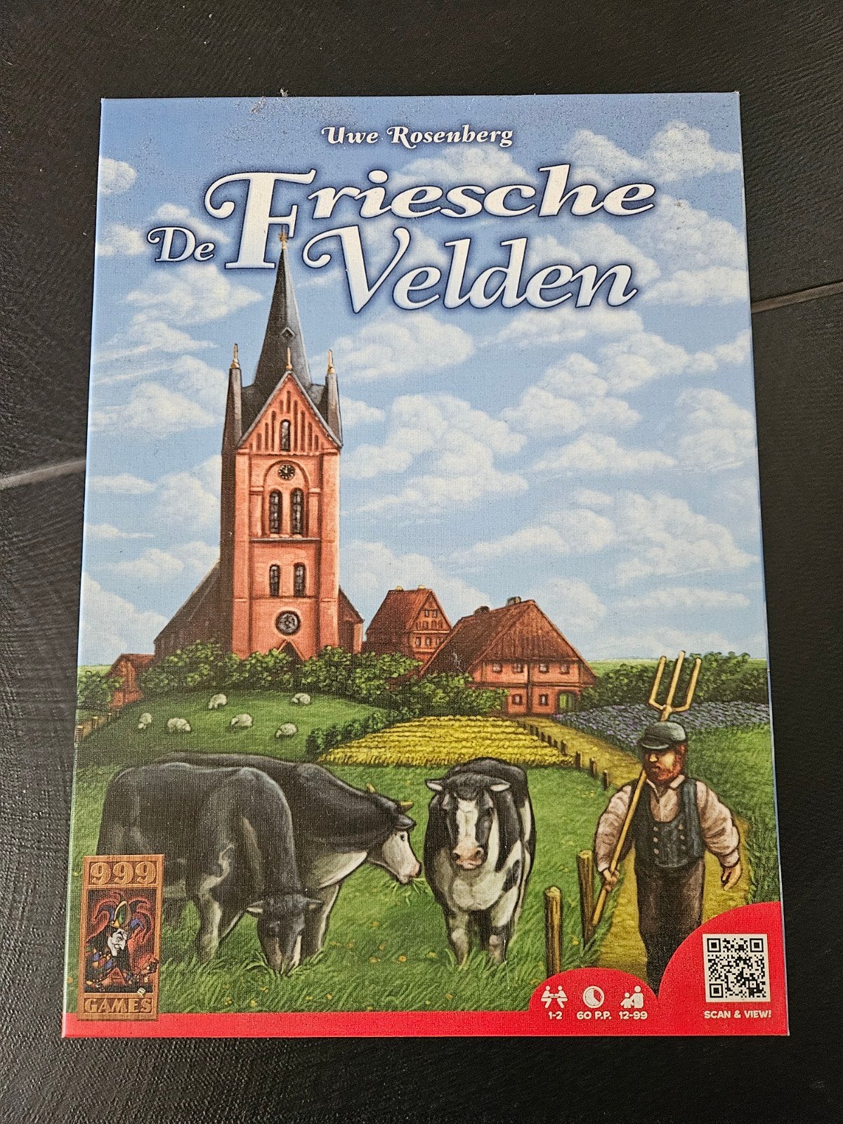 De Friesche Velden - Bordspel (Uwe Rosenberg), Een of twee spelers, Ophalen, Nieuw, 999 Games