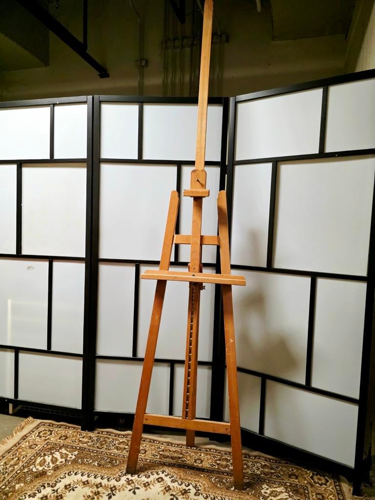 9700 : Wooden Easel - Large, Hobby en Vrije tijd, Schilderen, Gebruikt, Ezel, Ophalen of Verzenden