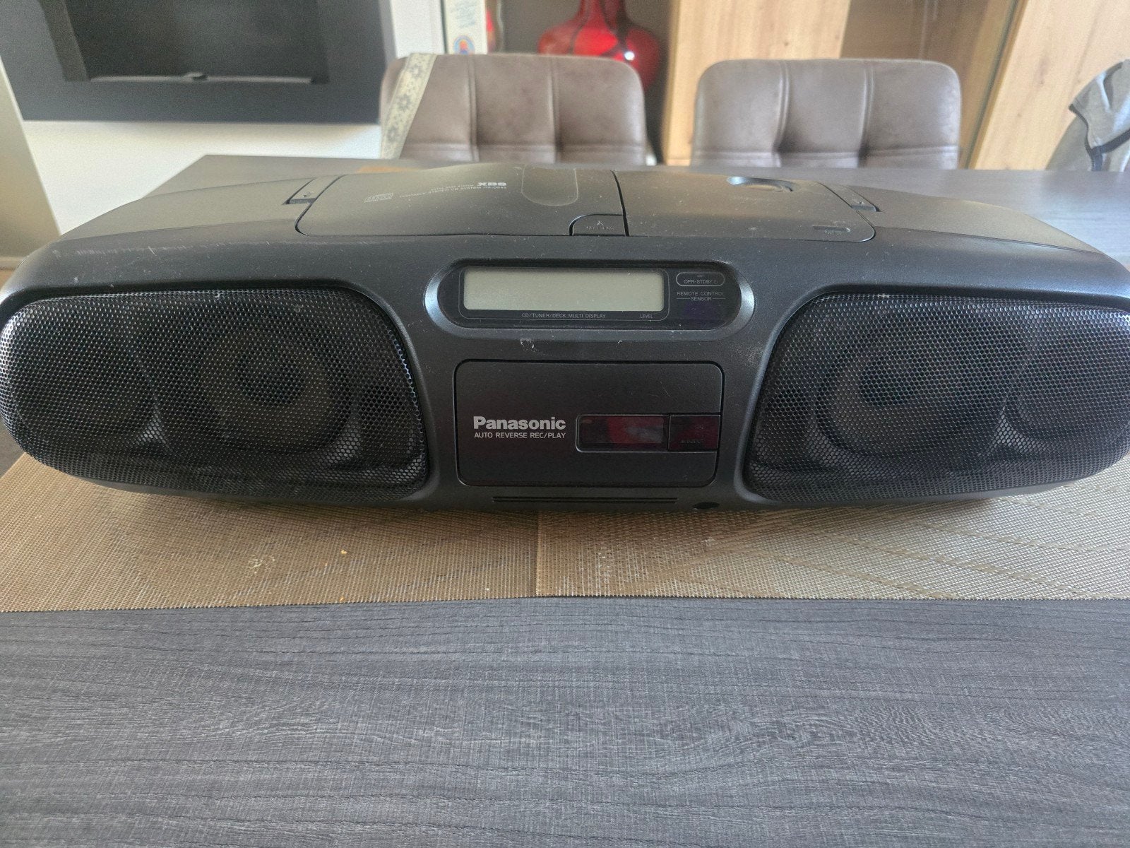 Panasonic RX-DS45 Draagbare Stereo CD Systeem, Ophalen of Verzenden, Gebruikt, Cassettedeck, Draagbaar