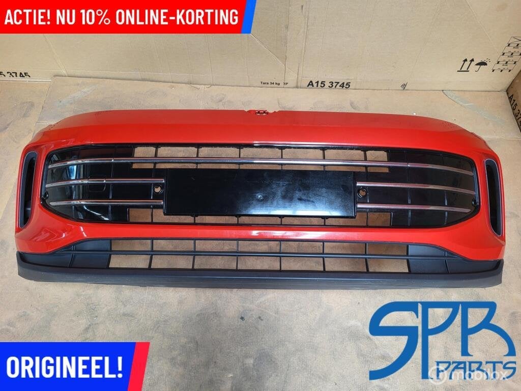 Vw TIGUAN 571 CT1 ELEGANCE VOORBUMPER LB3B CHROOM BUMPER B3B, VOLKSWAGEN, Volkswagen, Nieuw, Ophalen of Verzenden