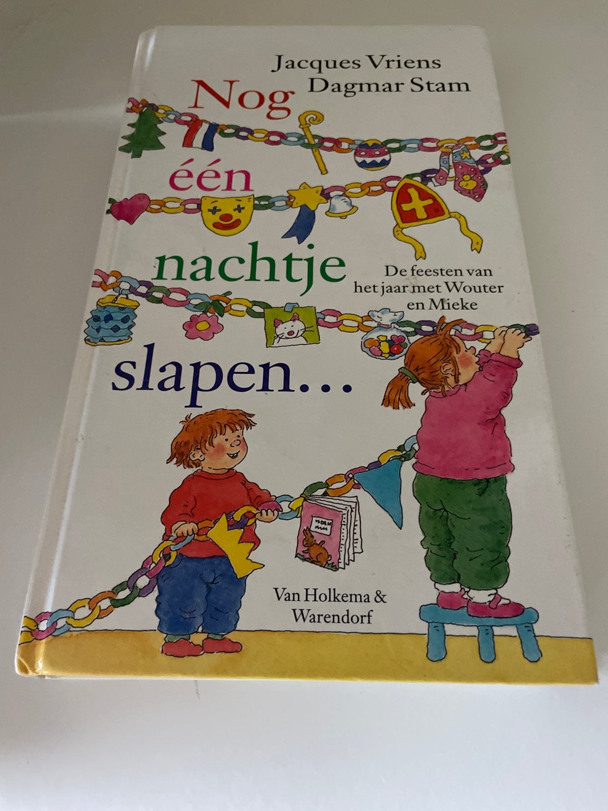 Nog één nachtje slapen... Jacques Vriens Dagmar Stam, Boeken, Ophalen of Verzenden, Gelezen, Fictie algemeen