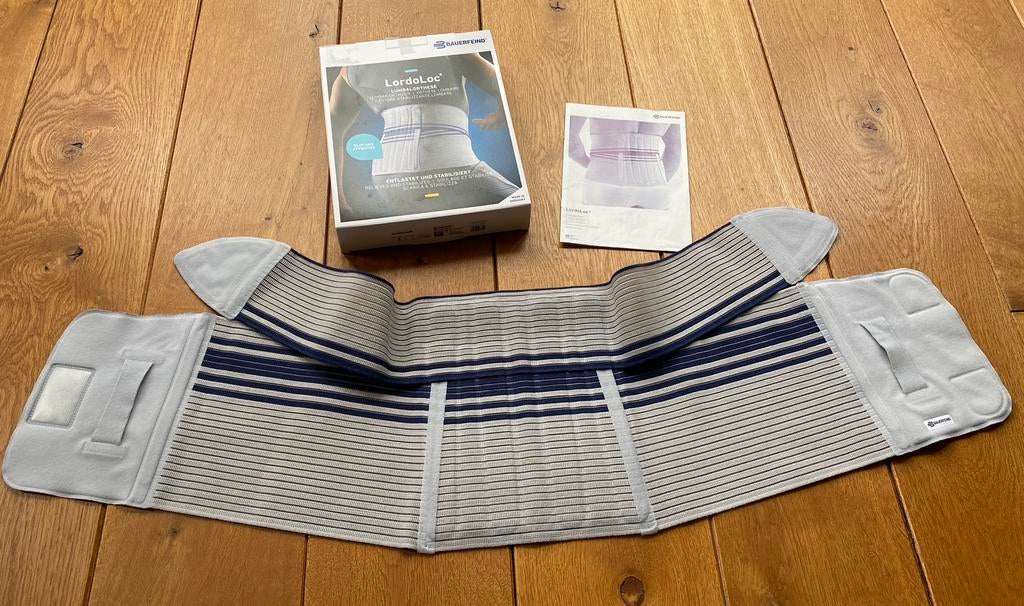 Bauerfeind LordoLoc rugbrace nr 3, Ophalen, Zo goed als nieuw
