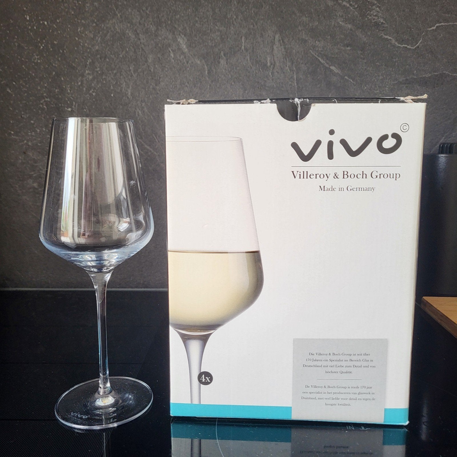 Vivo Villeroy & Boch Group wijnglazen (4 stuks), Ophalen