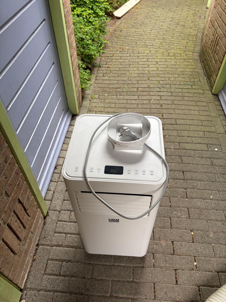 HBM Mobiele Airco - Koelen en Ventileren, Ophalen, Gebruikt, Minder dan 60 m³, Timer