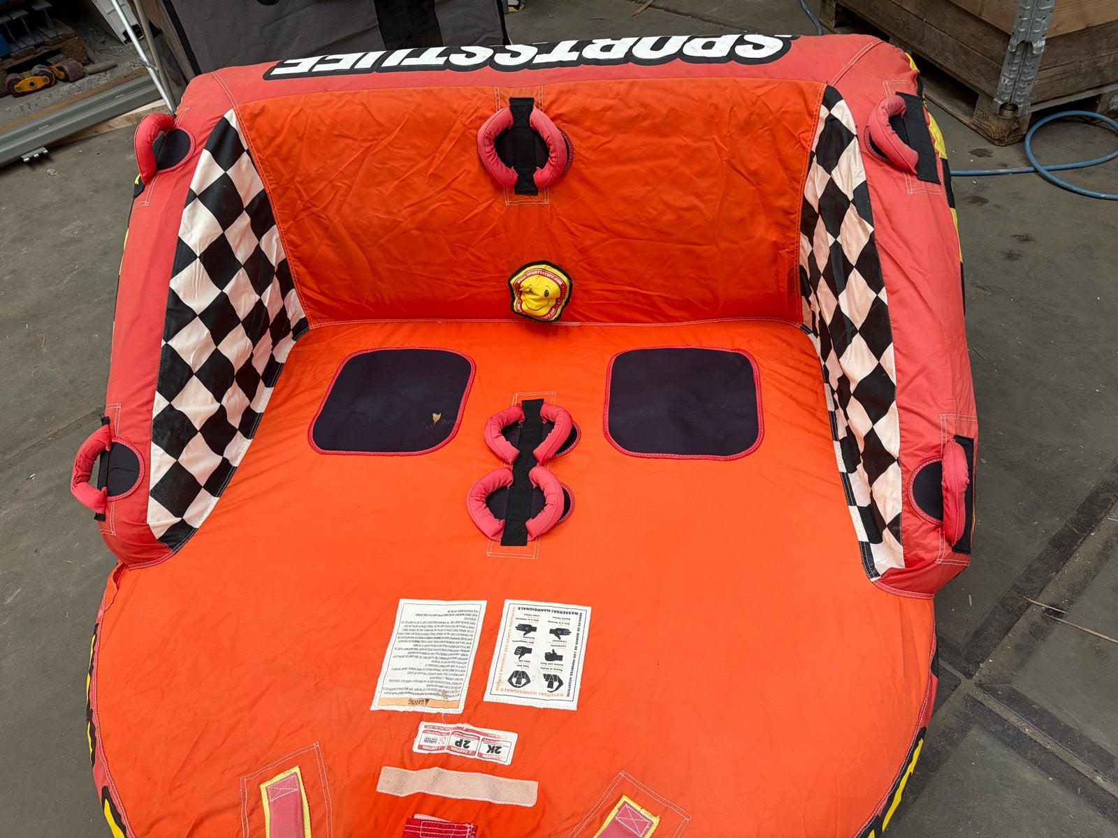 Sportstuff Big Mable Towable -boot bank, Ophalen of Verzenden, Zo goed als nieuw