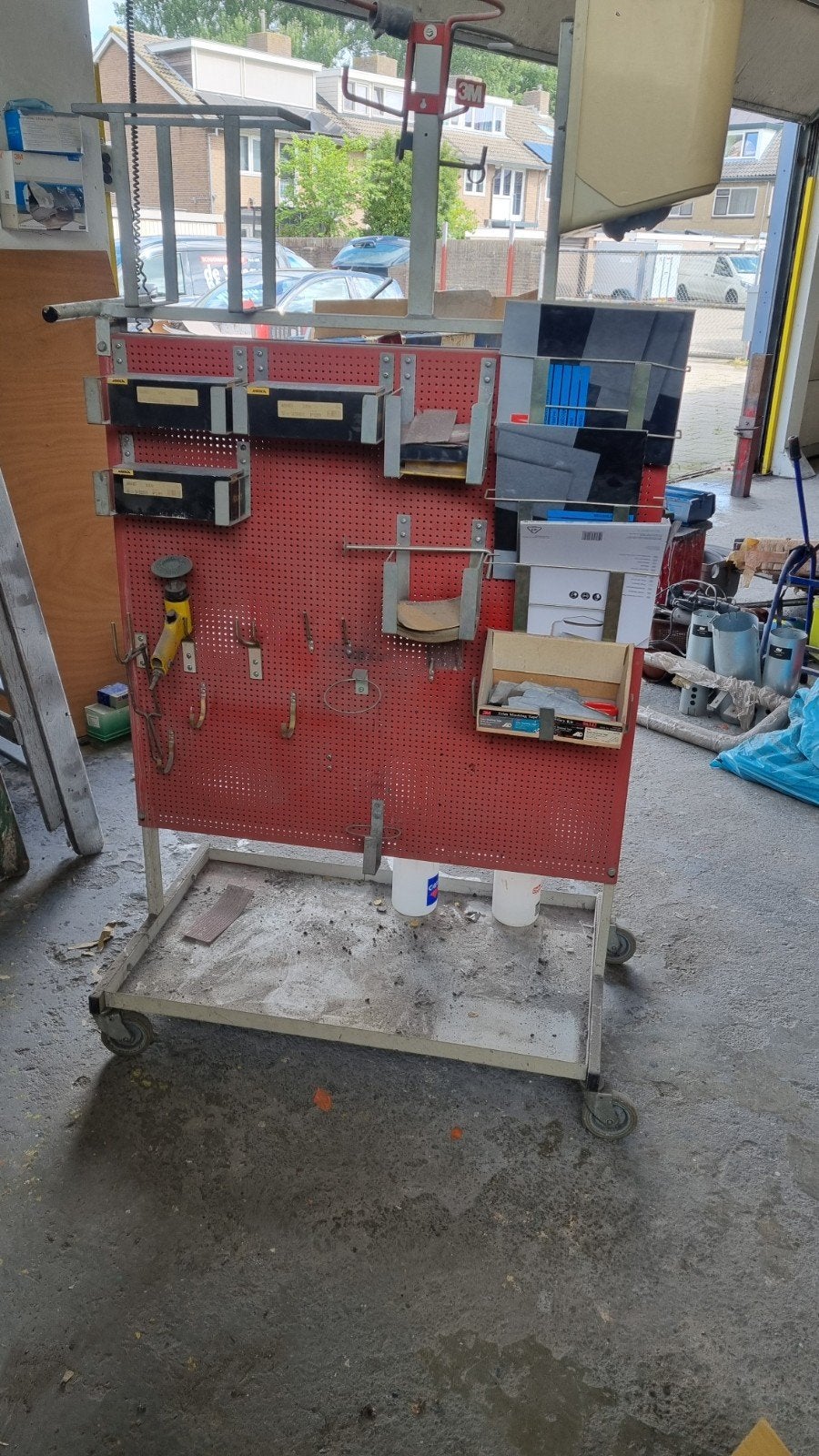 Gereedschapswagen met diverse handgereedschappen, Ophalen of Verzenden, Gebruikt, Gereedschapsopslag, Overige merken