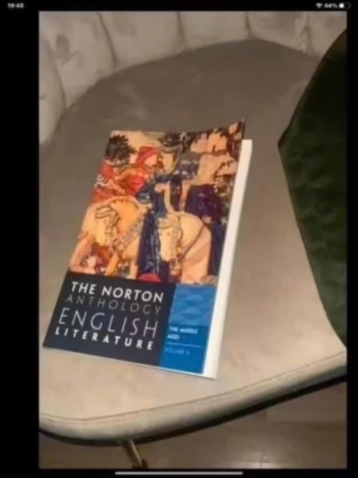 The Norton Anthology English Literature - Volume A, Gelezen, Stephen Greenblatt, Ophalen of Verzenden, Amerika