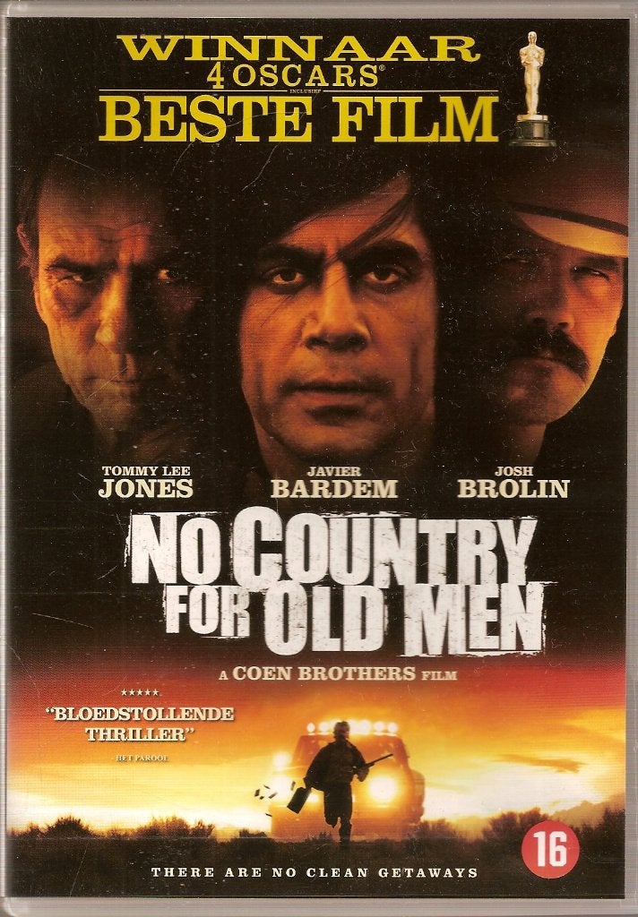No country for old men met o.a. Tommy Lee Jones, Alle leeftijden, Ophalen of Verzenden, Nieuw in verpakking, Actie en Avontuur
