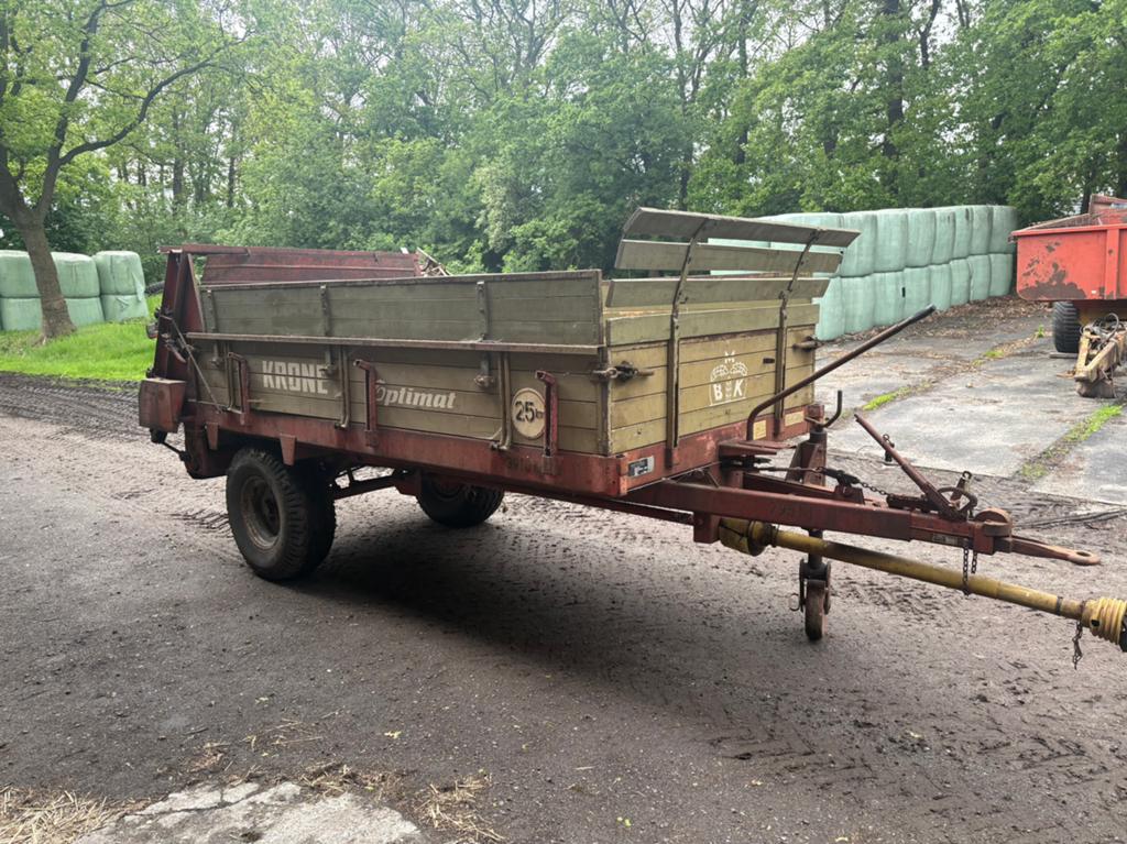 Krone optimat mestwagen, Ophalen of Verzenden, Weidebouw