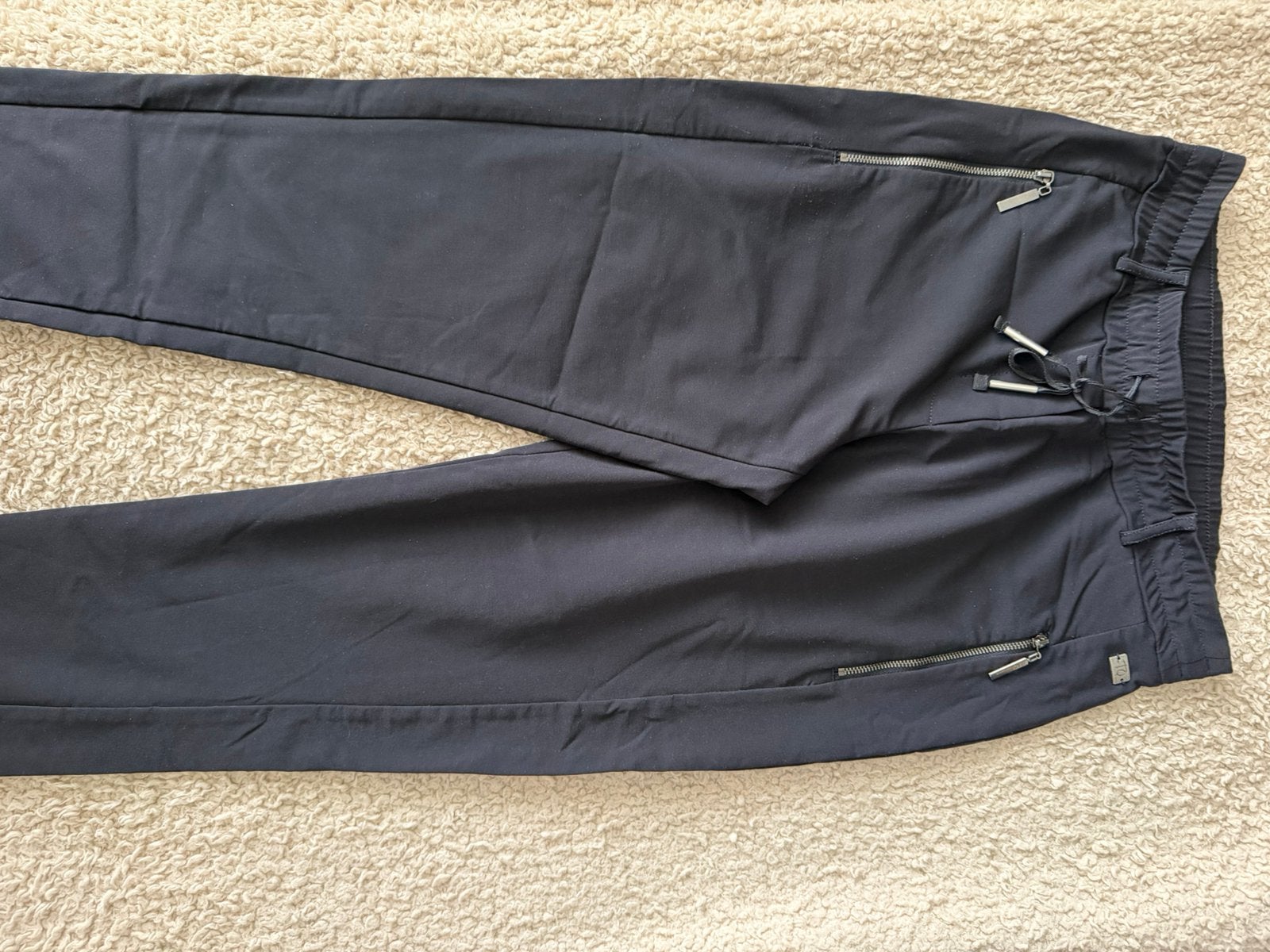 Travelstof broek en top, Kleding | Dames, Zwart, Ophalen of Verzenden, Zo goed als nieuw, Maat 36 (S)