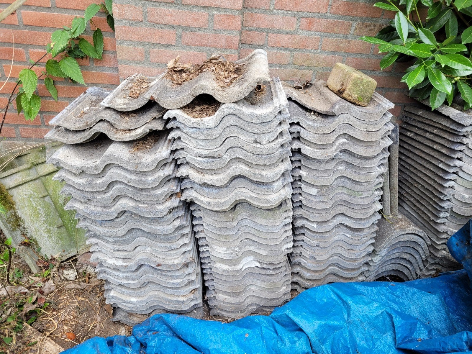 Gratis dakpannen, Ophalen, Steen of Klei, Dakpannen