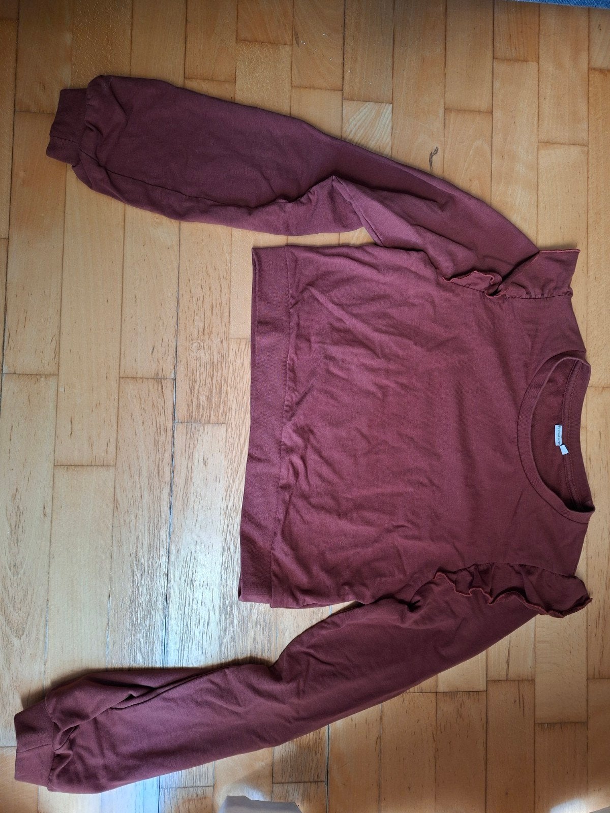 Prenatal zwangerschaps shirt maat S, Kleding | Dames, Positiekleding, Gedragen, Rood, Shirt of Top, Ophalen of Verzenden
