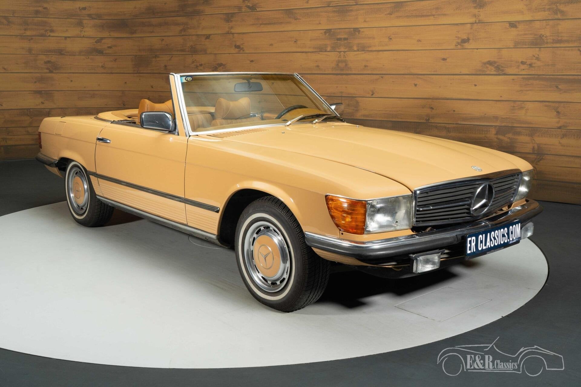 Mercedes 450 SL Cabriolet | 1979, Auto's, Oldtimers, Automaat, Achterwielaandrijving, 2 stoelen, 224 pk