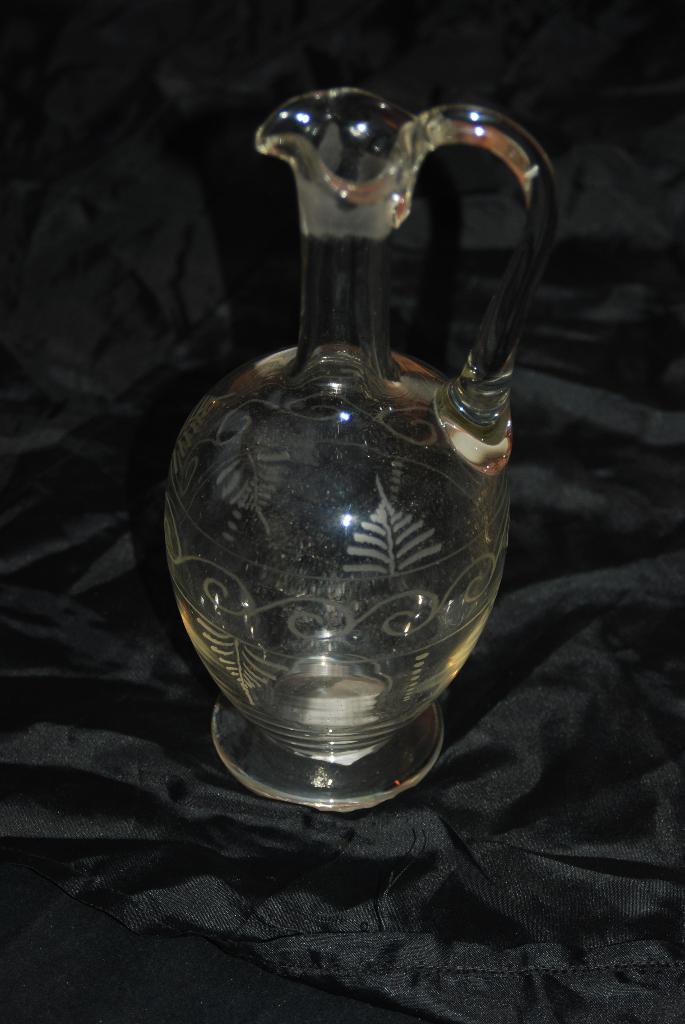 Oude glazen karaf, Antiek en Kunst, Antiek | Glas en Kristal, Ophalen of Verzenden