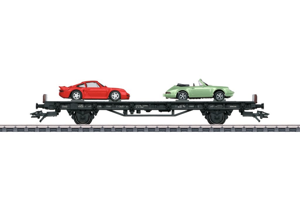 Marklin H0 45055 Autotransportwagen 70 jaar Porsche NIEUW, Wisselstroom, Ophalen of Verzenden, Märklin, Nieuw
