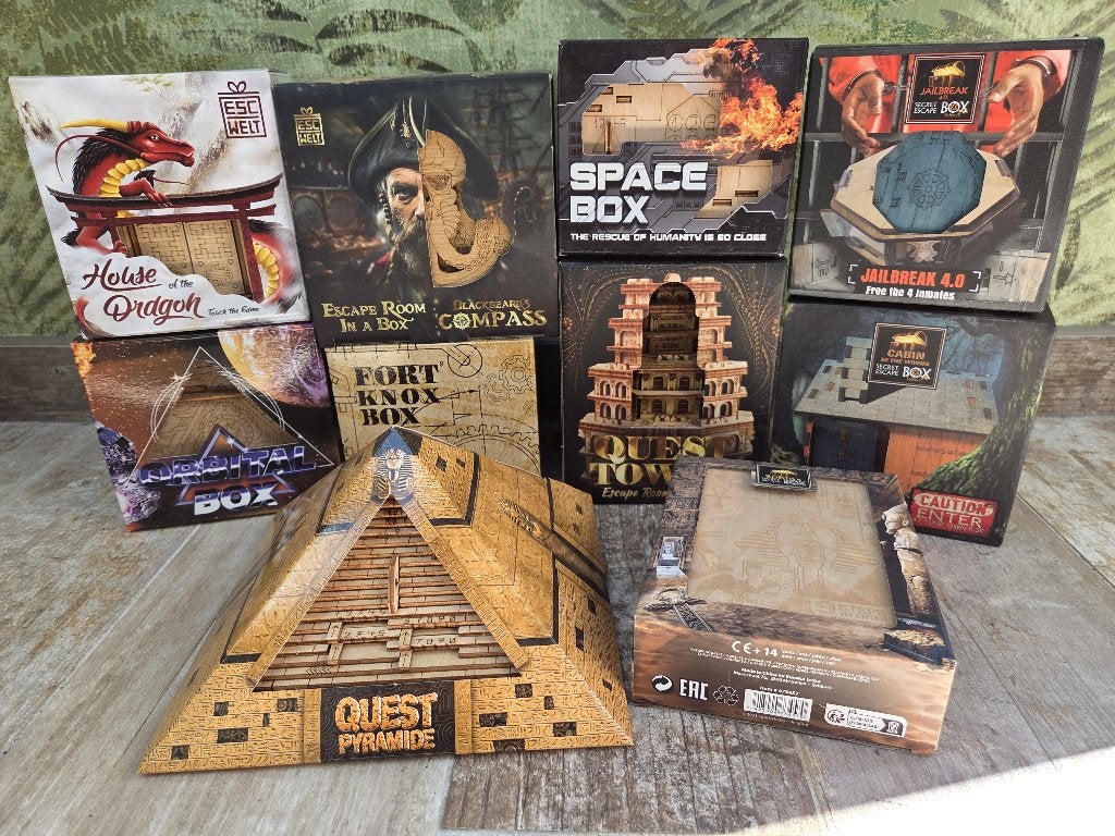 Fysieke escape puzzels, Ophalen, 500 t/m 1500 stukjes, Zo goed als nieuw, Overige typen