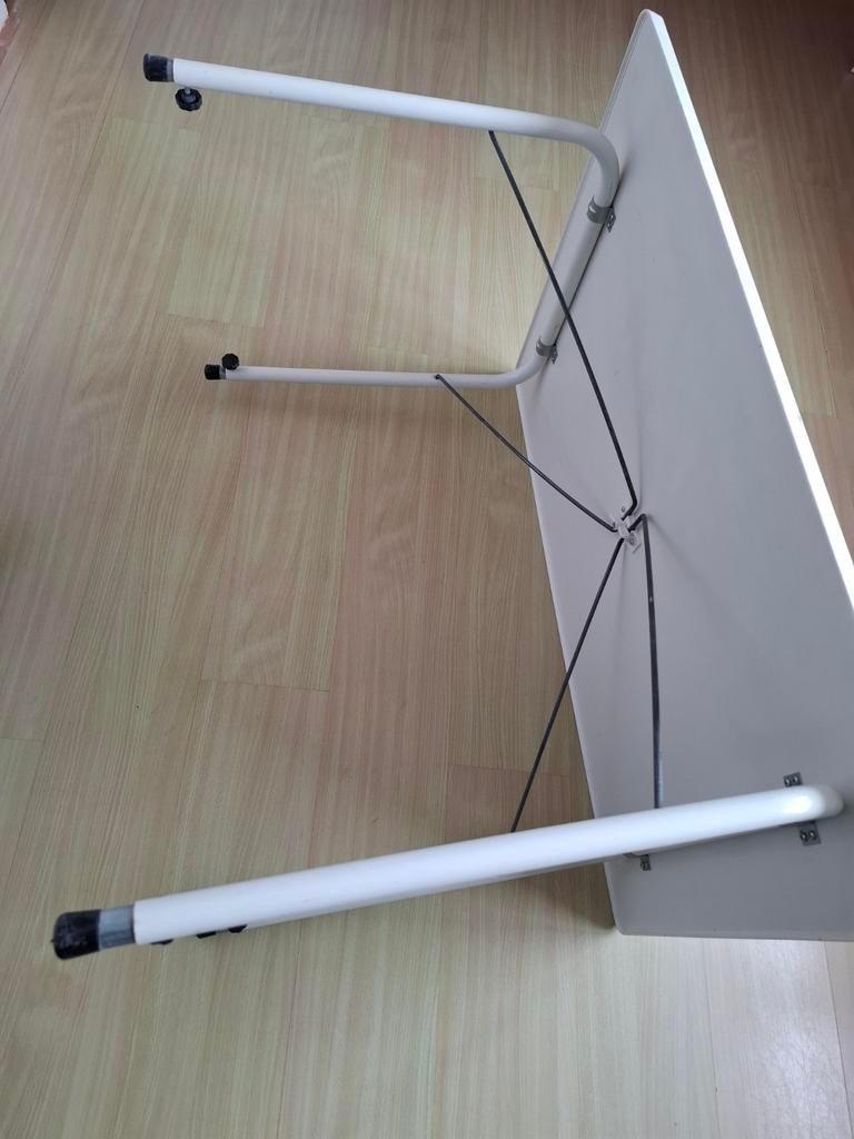 Zeer stabiele campingtafel in hoogte verstelbaar, Ophalen of Verzenden, Gebruikt, Campingtafel