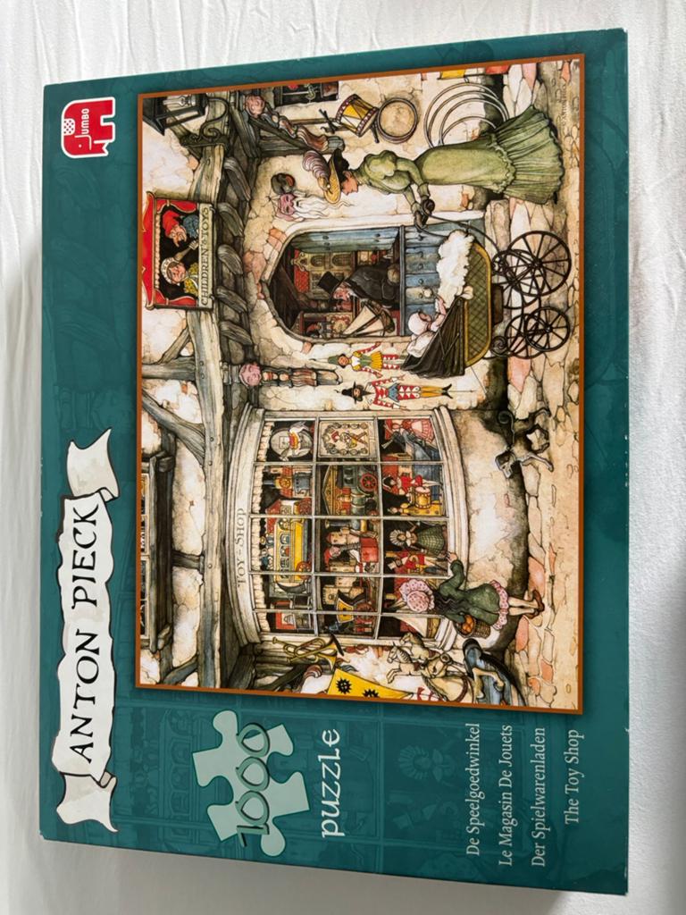 Anton pieck puzzels compleet, Ophalen, 500 t/m 1500 stukjes, Zo goed als nieuw