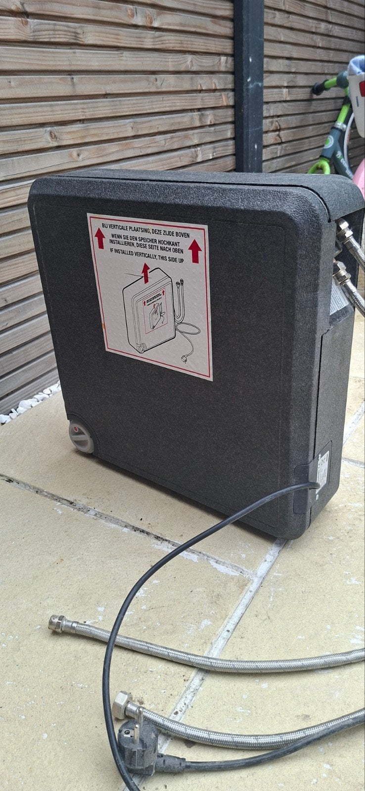 Inventum Boiler 10 liter - Zo goed als nieuw, Ophalen, Aardgas, Boiler, Zo goed als nieuw
