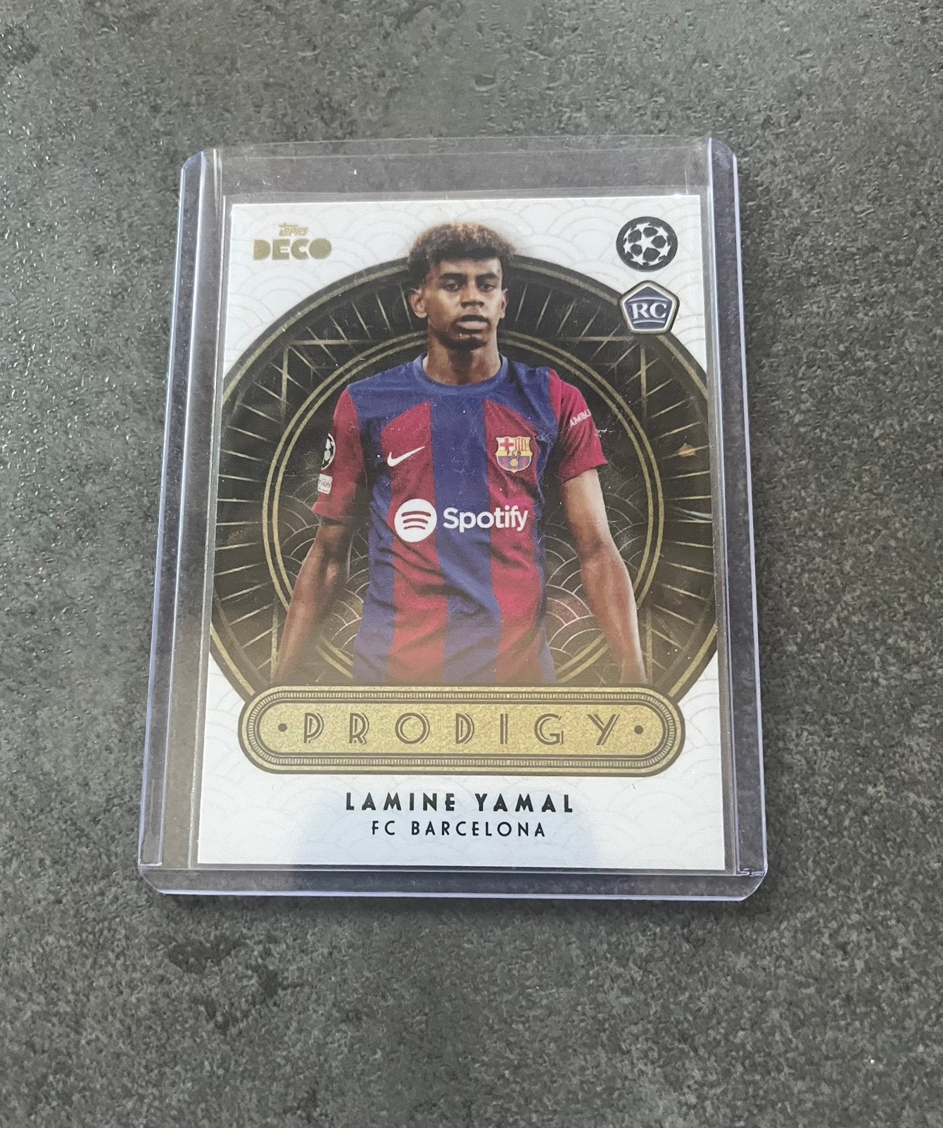 2023-24 Topps Deco UEFA Lamine Yamal Rookie RC Prodigy, Verzenden, Zo goed als nieuw, Plaatje
