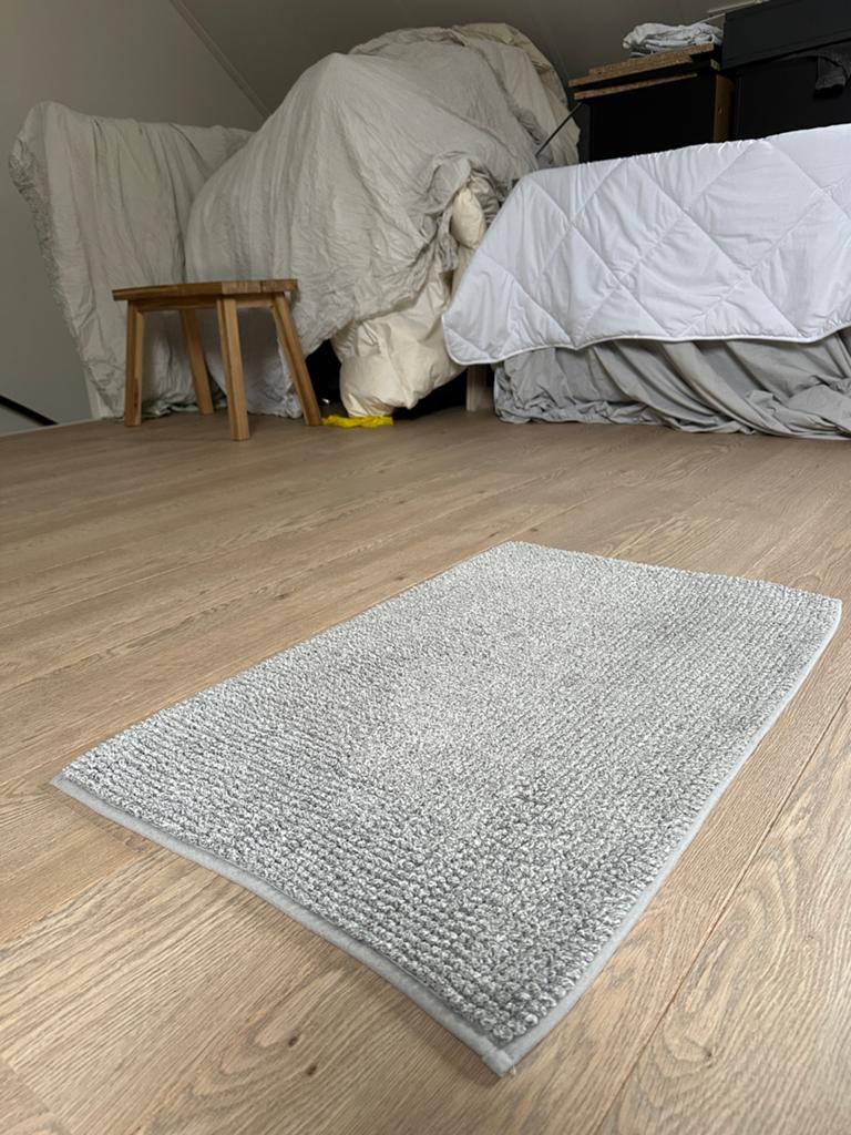 Badkamer mat, Ophalen of Verzenden, Nieuw, Grijs, Badmat