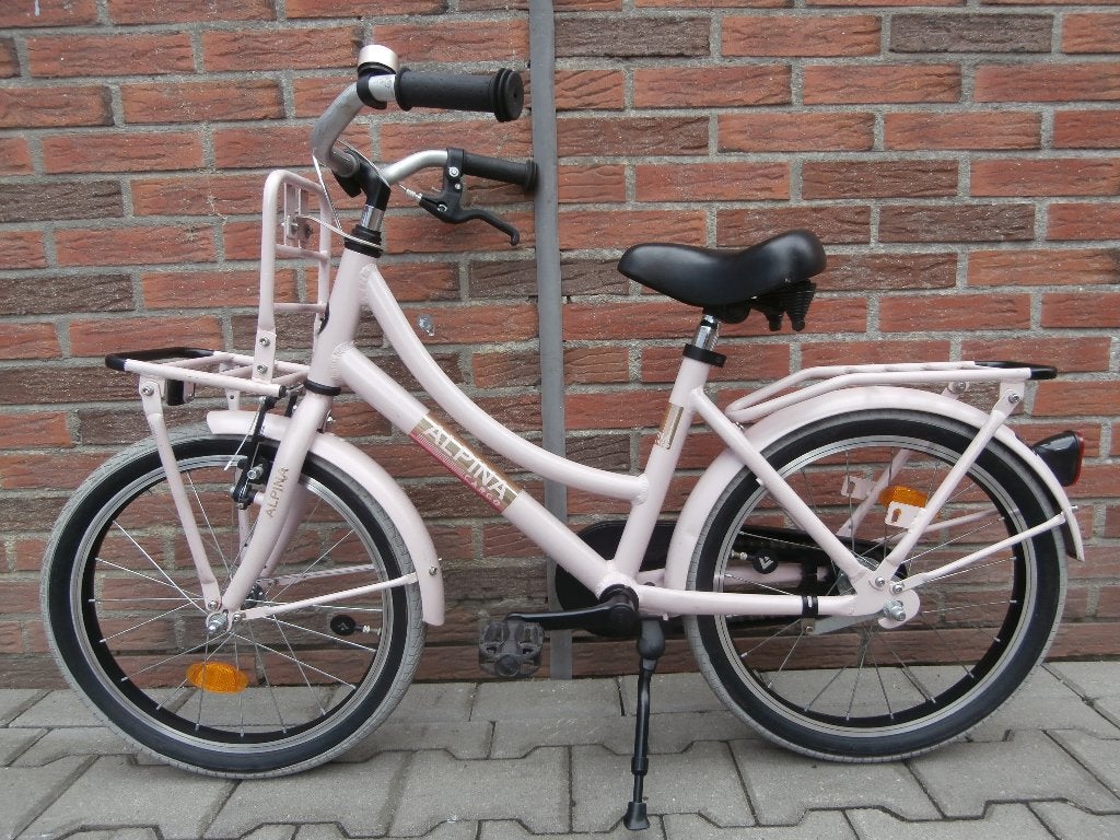 Nette Alpina Cargo meisjesfiets 18 inch, Ophalen, Terugtraprem, Gebruikt, Alpina